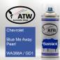 Preview: Chevrolet, Blue Me Away Pearl, WA388A / GD1: 400ml Sprühdose, von ATW Autoteile West.